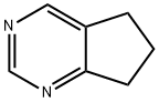 6,7-二氢-5H-环戊烯并[D]嘧啶 结构式
