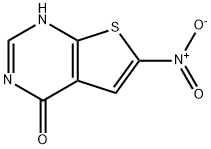 6-硝基噻吩并[2,3-D]嘧啶-4(3H)-酮,56844-41-8,结构式