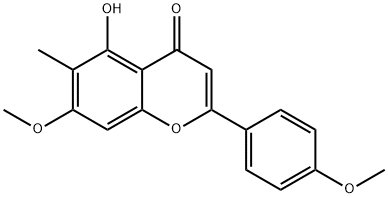 8-デメチル-オイカリプチン 化学構造式