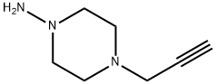 4-(丙-2-炔-1-基)哌嗪-1-胺, 56964-23-9, 结构式