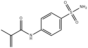2-Methyl-N-(4-sulfaMoyl-phenyl)-acrylaMide 化学構造式
