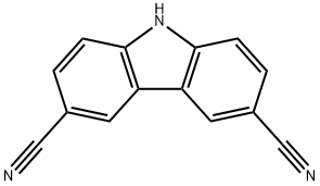 9H-Carbazole-3,6-dicarbonitrile Structure