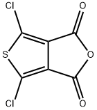 4,6-二氯噻吩并[3,4-C]呋喃-1,3-二酮, 57309-06-5, 结构式