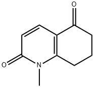 1-Methyl-7,8-dihydroquinoline-2,5(1H,6H)-dione Struktur
