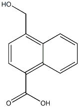 4-(hydroxyMethyl)-1-naphthoic acid Structure