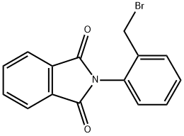 2-(2-(broMoMethyl)phenyl)isoindoline-1,3-dione Structure