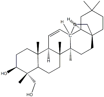 デオキシサイコゲニンF 化学構造式