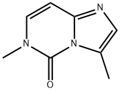 3,6-DiMethyliMidazo[1,2-c]pyriMidin-5(6H)-one Structure