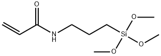 3-ACRYLAMIDOPROPYLTRIMETHOXYSILANE, tech-95 Struktur