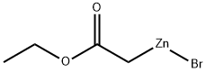 (ブロモジンシオ)酢酸エチル 化学構造式