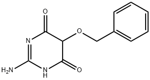 2-AMino-5-(benzyloxy)pyriMidine-4,6(1H,5H)-dione Struktur