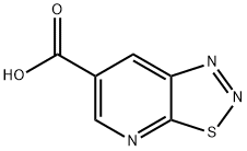 [1,2,3]thiadiazolo[5,4-b]pyridine-6-carboxylic acid Structure