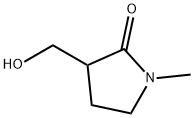 2-Pyrrolidinone,3-(hydroxymethyl)-1-methyl-(9CI) Structure