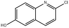 2-Chloro-6-hydroxyquinoline Struktur