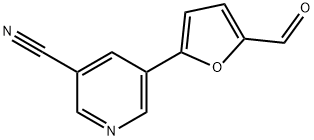 5-(5-甲酰呋喃-2-基)氰吡啶,577975-32-7,结构式