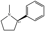 (2R)-1-Methyl-2-phenylpyrrolidine Structure