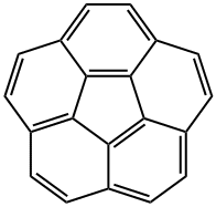 ジベンゾ[ghi,mno]フルオランテン 化学構造式