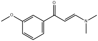 (E)-3-(二甲基氨基)-1-(3-甲氧基苯基)丙-2-烯-1-酮, 58316-11-3, 结构式