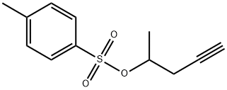 4-Pentyn-2-ol 4-Methylbenzenesulfonate Structure