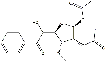 58769-33-8 3-O-甲基-BETA-D-呋喃核糖 1,2-二乙酸酯 5-苯甲酸酯