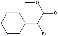 2-溴-2-环己基乙酸甲酯,58851-63-1,结构式