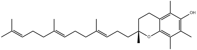 α-トコトリエノール 化学構造式