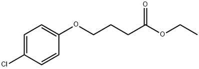 4-(4-氯苯氧基)丁酸乙酯 结构式