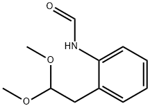 N-[2-(2,2-DiMethoxy-ethyl)-phenyl]-forMaMide Struktur
