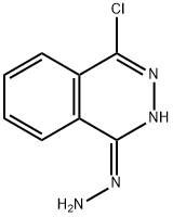 (E)-4-chloro-1-hydrazono-1,2-dihydrophthalazine, 59275-72-8, 结构式