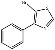 5-BroMo-4-phenylthiazole 化学構造式