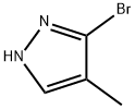 3-溴-4-甲基-1H-吡唑 结构式