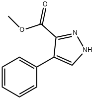 Methyl 4-phenyl-1H-pyrazole-3-carboxylate Struktur