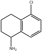 5-氯-四氢萘基-1-胺, 59376-81-7, 结构式