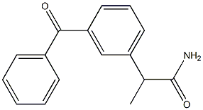 酮洛芬酰胺 结构式