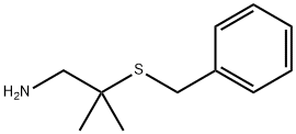 2-Methyl-2-(benzylthio)propylaMine Structure