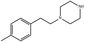1-2-(4-甲基苯基)乙基]哌嗪, 59698-41-8, 结构式