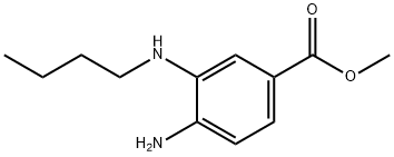 Methyl 4-aMino-3-(butylaMino)benzoate,597562-39-5,结构式