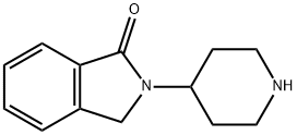 2-(哌啶-4-基)异吲哚啉-1-酮, 59791-82-1, 结构式