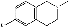 6-broMo-2-Methyl-1,2,3,4-tetrahydroisoquinoline Structure