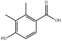 4-hydroxy-2,3-diMethyl-Benzoic acid 化学構造式