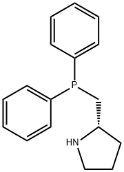 (S)-2-[(Diphenylphosphino)methyl]pyrrolidine, min. 97% Struktur