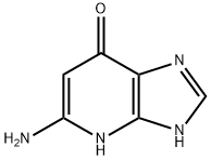 7H-Imidazo[4,5-b]pyridin-7-one,5-amino-1,4-dihydro-(9CI) 化学構造式