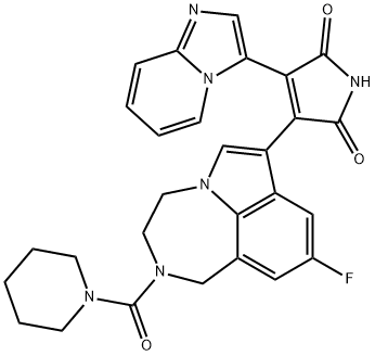 LY 2090314, 603288-22-8, 结构式