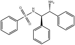 N-[(1R,2R)-2-aMino-1,2-diphenylethyl]-BenzenesulfonaMide Struktur