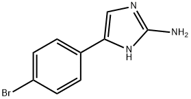 5-(4-BroMophenyl)-1H-iMidazol-2-aMine Struktur