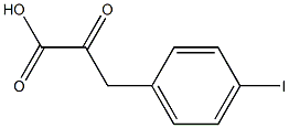 Benzenepropanoic acid, 4-iodo-.alpha.-oxo- Structure