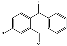 2-Benzoyl-5-chlorobenzaldehyde Struktur