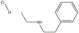 N-Ethylbenzeneethanamine hydrochloride Struktur