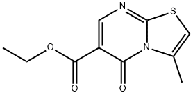 Ethyl 3-Methyl-5-oxo-[1,3]thiazolo[3,2-a]pyriMidine-6-carboxylate, 6124-13-6, 结构式