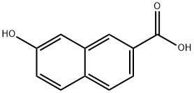 7-羟基-2-萘甲酸, 613-17-2, 结构式